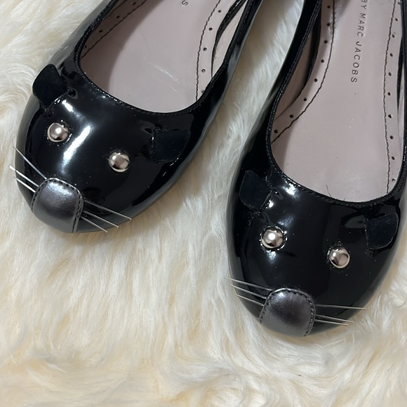 Marc by Marc Jacobs Black Mouse Flats - Picture 5 of 9